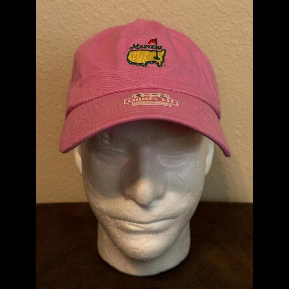 NWT Masters Hat Augusta National Pink Adjust Strapback Golf Cap Magnolia Lane